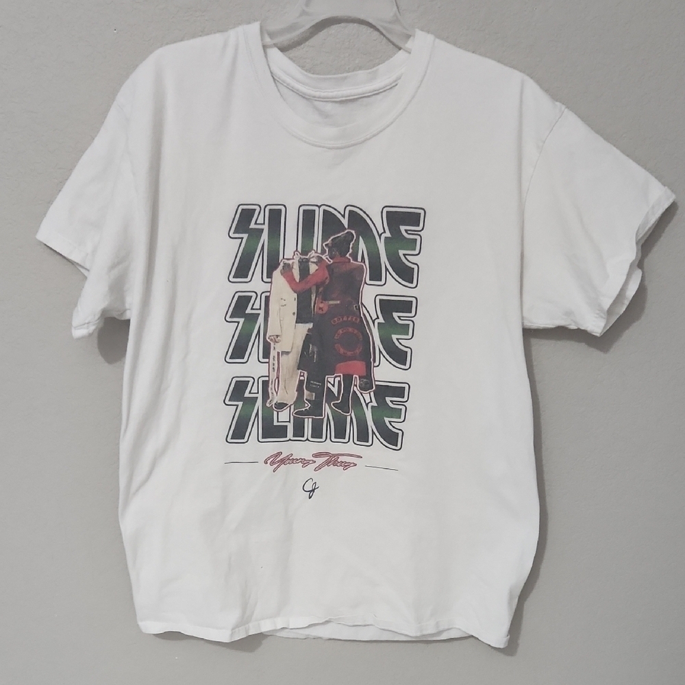 Young thugs Tshirt mens see meaurments for fit mens has spots